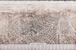 Stari mestni zemljevidi Los Angelesa